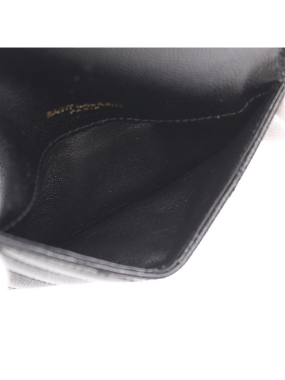 Saint Laurent Paris Card Case Monogram Fragment Leather - Picture 3 of 4